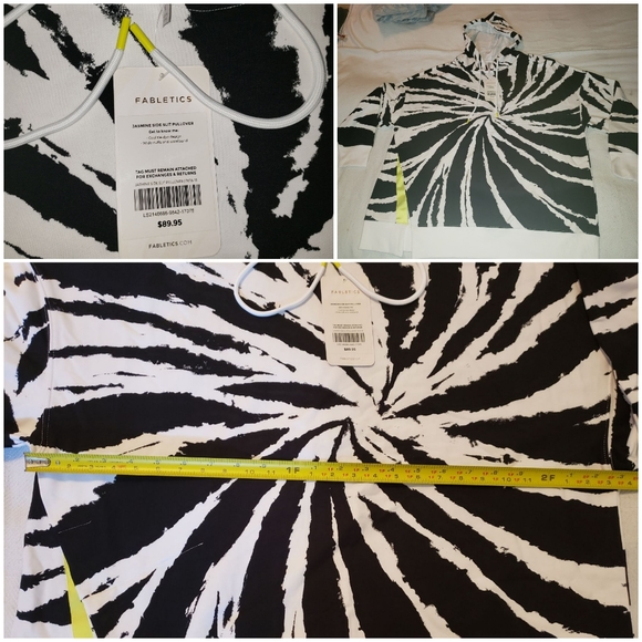 ●SOLD●Fabletics Jasmine Side Slit Pullover 1X - Picture 6 of 16